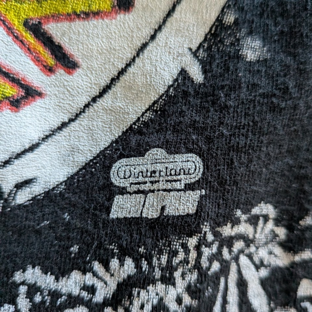 Winterland Black and White Graphic Tee